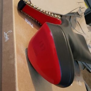 Christian louboutin booties